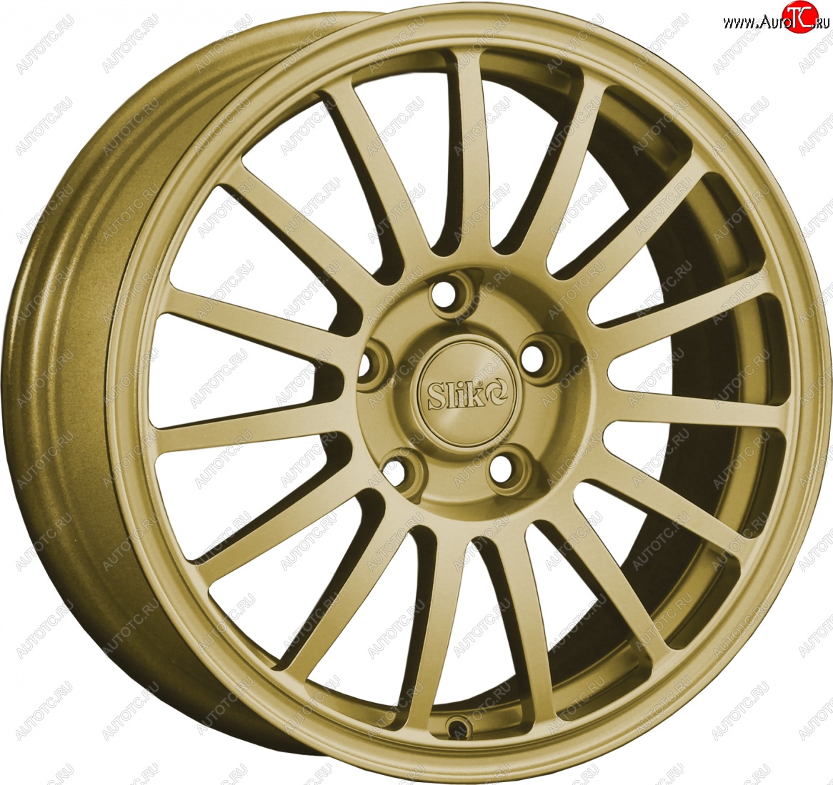 15 249 р. Кованый диск Slik classik R16x6.5 Золотой (G) 6.5x16 KIA Magentis (2005-2010) 5x114.3xDIA67.1xET46.0 (Цвет: G)
