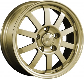 Кованый диск Slik Classik 6x15 (Металлик золотой) Volkswagen Golf Mk6 универсал (2008-2014) 5x112.0xDIA57.1xET47.0