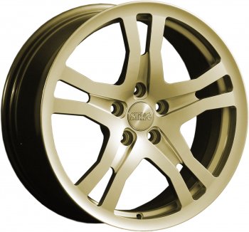 Кованый диск Slik classik R17x7.5 Золотой (G) 7.5x17 Chevrolet Monza 4 рестайлинг (2022-2025) 5x105.0xDIA56.6xET44.0
