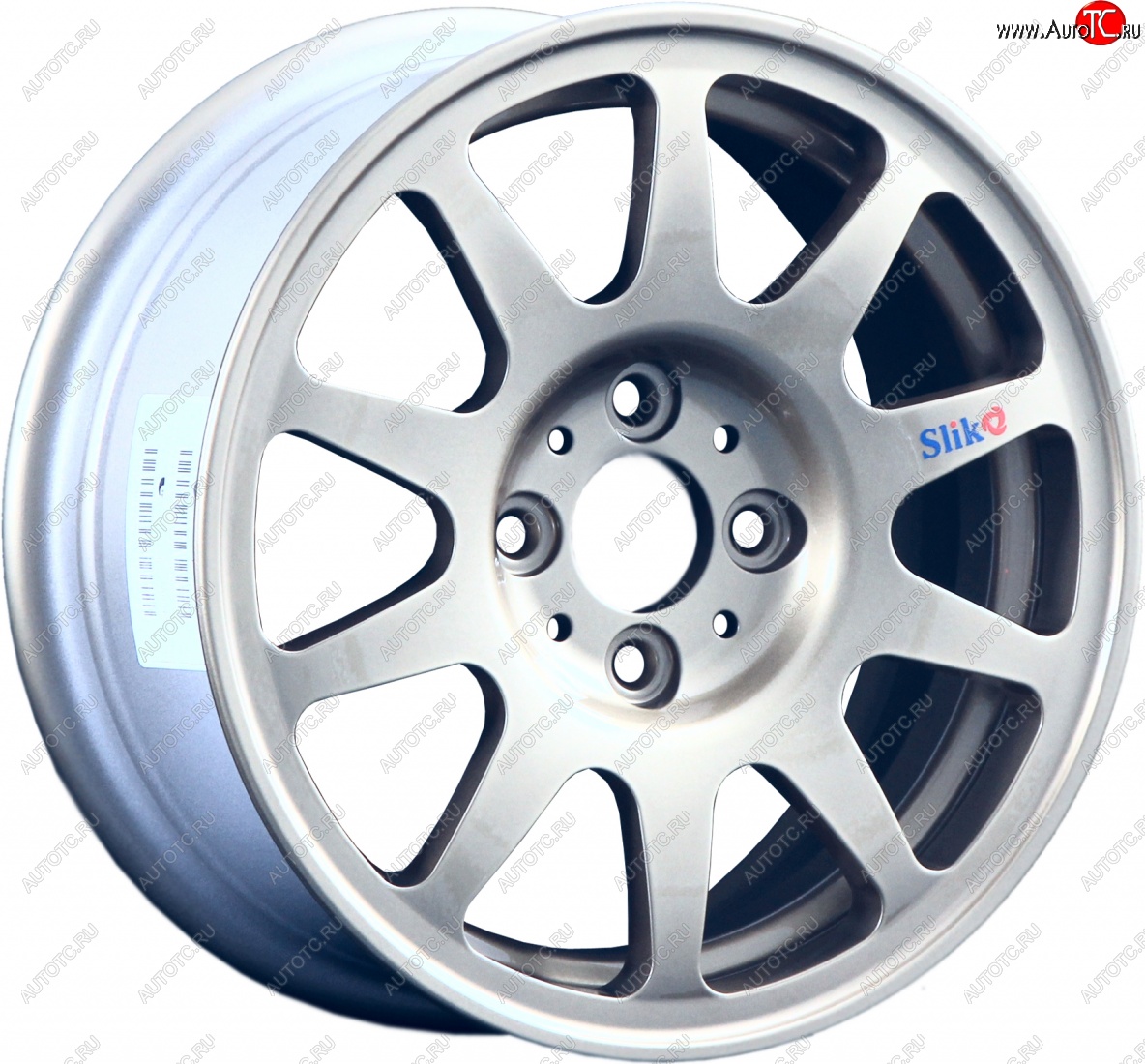 12 199 р. Кованый диск Slik Classic Sport L-1727S 6.0x14 Лада Приора 2172 хэтчбек дорестайлинг (2008-2014) 4x98.0xDIA58.6xET37.0 (Серебристый светлый (S16))