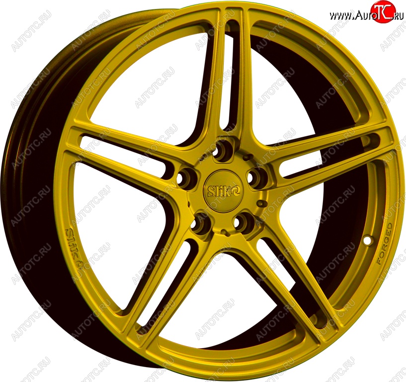 20 749 р. Кованый диск Slik PREMIUM L-726 7.5x17 KIA Sorento XM рестайлинг (2012-2015) 5x114.3xDIA67.1xET35.0 (Ярко желтый RAL1021 (YELLOW))