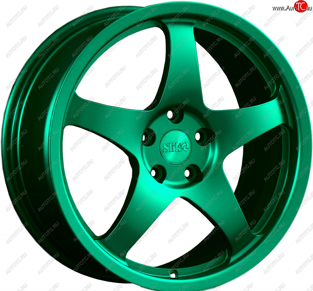 22 299 р. Кованый диск Slik Classic L-806 8.0x18 KIA Sorento XM рестайлинг (2012-2015) 5x114.3xDIA67.1xET35.0 (Candy изумрудно-зеленый (Candy Green))