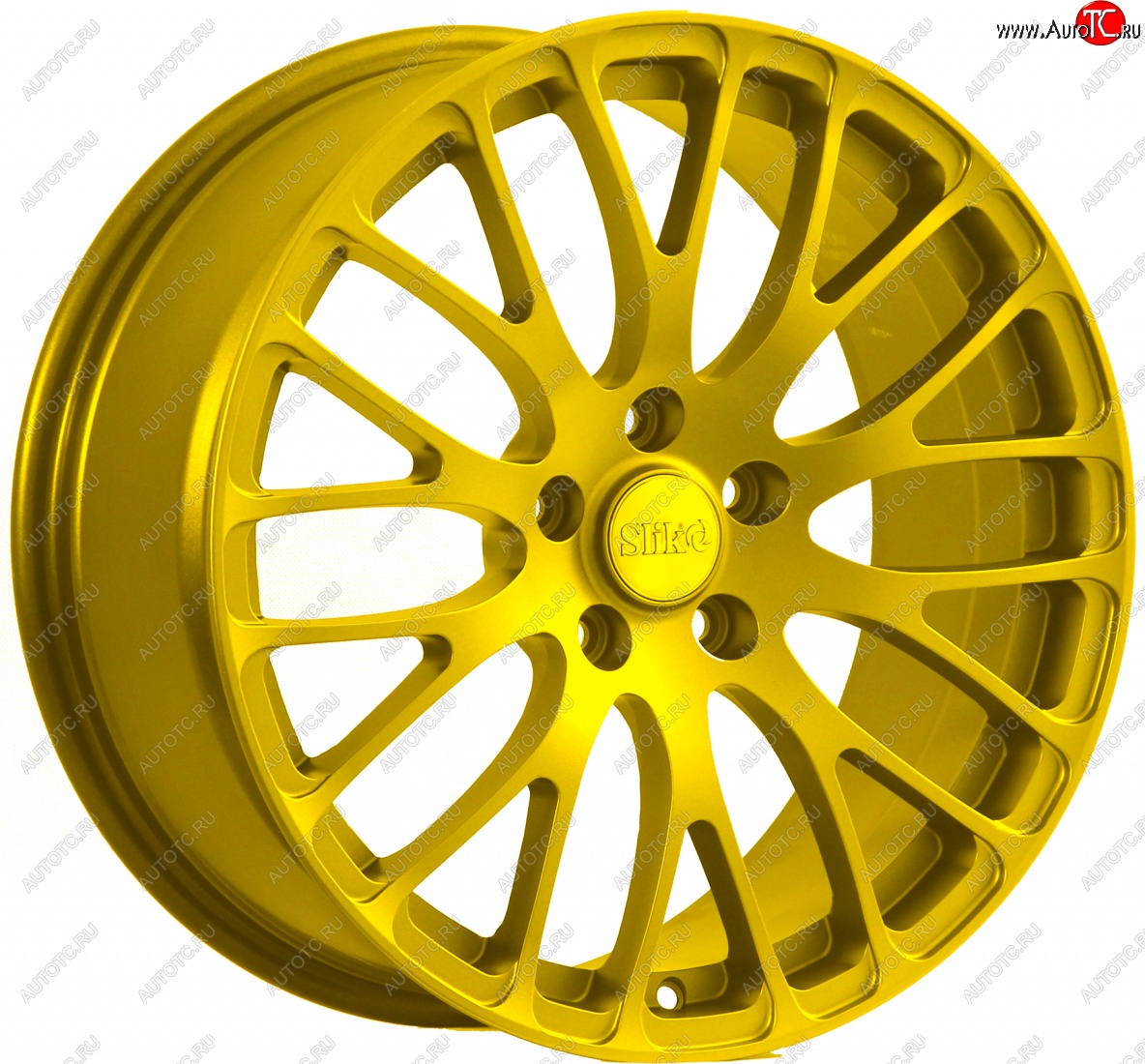 22 299 р. Кованый диск Slik Classic L-813 8.0x18 KIA Sorento XM рестайлинг (2012-2015) 5x114.3xDIA67.1xET35.0 (Candy ярко-желтый (Candy YELLOW))