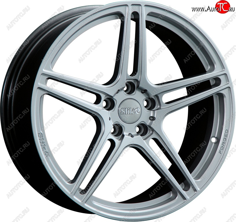 33 199 р. Кованый диск Slik PREMIUM L-824 8.0x18 Ford Focus 3 седан рестайлинг (2014-2019) 5x108.0xDIA63.4xET50.0 (Серебристый темный (S25))