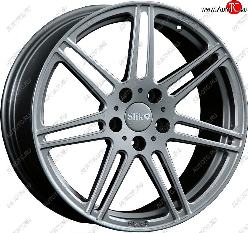 33 199 р. Кованый диск Slik PREMIUM L-828 8.0x18 Ford Explorer U502 дорестайлинг (2010-2016) 5x114.3xDIA63.4xET44.0 (Серебристый темный (S25))