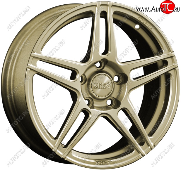 19 449 р. Кованый диск Slik premium R16x6.5 RAL Золотой (G) 6.5x16 Skoda Superb B8 (3V) лифтбэк дорестайлинг (2015-2019) 5x112.0xDIA57.1xET41.0 (Цвет: G)