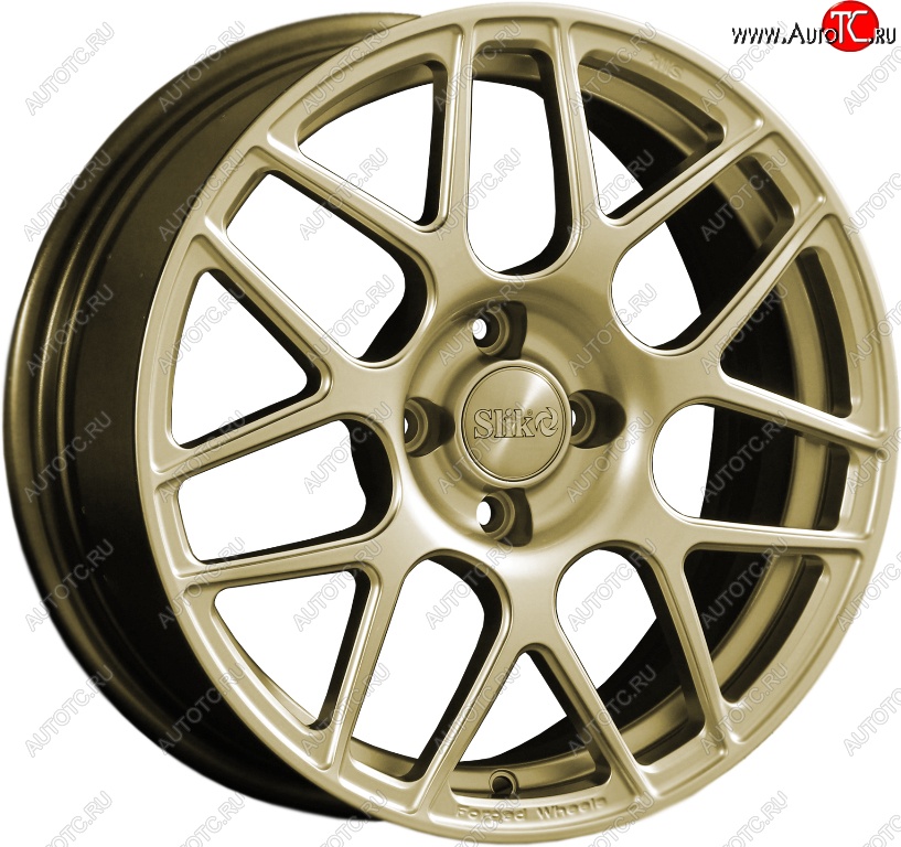 19 449 р. Кованый диск Slik premium R16x6.5 Золотой (G) 6.5x16 KIA Magentis (2005-2010) 5x114.3xDIA67.1xET46.0 (Цвет: G)