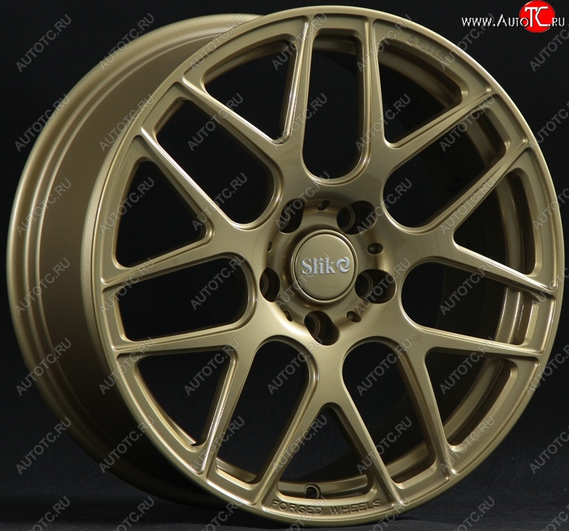 25 999 р. Кованый диск Slik premium R17x7.5 Золотой (G) 7.5x17 Ford Explorer U502 дорестайлинг (2010-2016) 5x114.3xDIA63.4xET44.0 (Цвет: G)