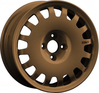 Кованый диск Slik Sport 6.5x15 (Металлик коньячная бронза. Матовый) 6.5x15/4-5x98-120 D54.1-72.6 CITROEN C8 (2002-2014) 5x98.0xDIA58.1xET27.0
