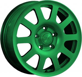 Кованый диск Slik Sport 6.5x16 (Зеленый) Chevrolet Monza 4 рестайлинг (2022-2025) 5x105.0xDIA56.6xET44.0