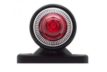 479 р. Фонарь габаритный и контурный Евросвет ГФ ГФ 3.1 LED2 Nissan Atlas H44 правый руль (2012-2021) (12В, Черное кольцо)  с доставкой в г. Вологда. Увеличить фотографию 2