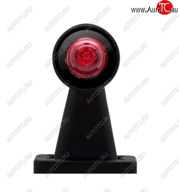 479 р. Фонарь габаритный и контурный Евросвет ГФ 3.3 LED2 Hyundai HD-250 (2007-2025) (12В, Черное кольцо)  с доставкой в г. Вологда