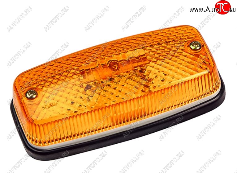 284 р. Фонарь контурный Евросвет ЕС 04.О (LED, оранжевый с кронштейном) SHACMAN F2000 (2013-2025) (12В)  с доставкой в г. Вологда