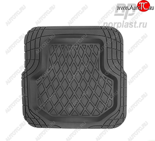 579 р. Коврик салонный универсальный литьевой (задний, 528х508 мм) Norplast Lidec Honda Pilot YF4 дорестайлинг (2008-2011)  с доставкой в г. Вологда