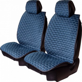 Комплект накидок на сиденья Lord Autofashion Тейлор (велюр, 2 места) Toyota RAV4 XA50 5 дв. дорестайлинг (2018-2025)