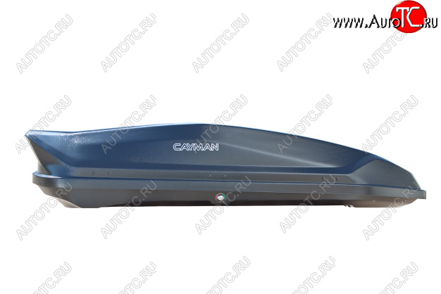 27 699 р. Автобокс CAYMAN (420 л. 196х73х38 см)   (черное тиснение)  с доставкой в г. Вологда