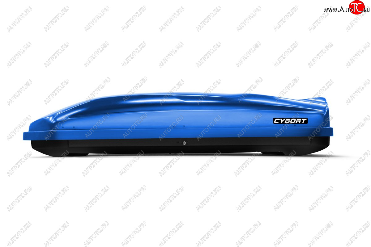 33 999 р. Багажный бокс CYBORT CarGO (580 л/216x85x46 см, двусторонний, крепление скоба) на крышу   (Голубая планета (418))  с доставкой в г. Вологда