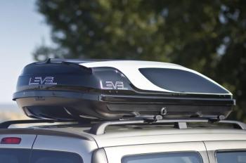 31 999 р. Автобокс LEVEL Касатка (450 л. 190х80х45 см)   (Черно-белый)  с доставкой в г. Вологда. Увеличить фотографию 2