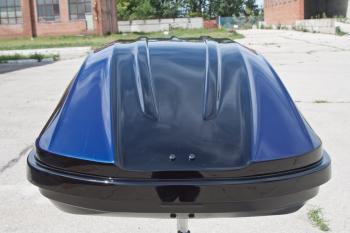 31 999 р. Автобокс LEVEL Касатка (450 л. 190х80х45 см)   (Черно-синий)  с доставкой в г. Вологда. Увеличить фотографию 3