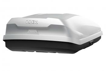 49 899 р. Багажный бокс (450 л 175х85х40 см, двусторонний) LUX IRBIS 175   (белый глянец)  с доставкой в г. Вологда. Увеличить фотографию 2