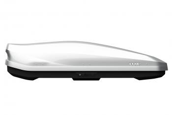 49 899 р. Багажный бокс (450 л 175х85х40 см, двусторонний) LUX IRBIS 175   (белый глянец)  с доставкой в г. Вологда. Увеличить фотографию 4