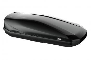 49 899 р. Багажный бокс (450 л 175х85х40 см, двусторонний) LUX IRBIS 175   (черный глянцевый)  с доставкой в г. Вологда. Увеличить фотографию 2