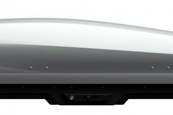 54 599 р. Багажный бокс (470 л 206х75х36 см, двусторонний) LUX IRBIS 206   (серый металлик)  с доставкой в г. Вологда. Увеличить фотографию 5
