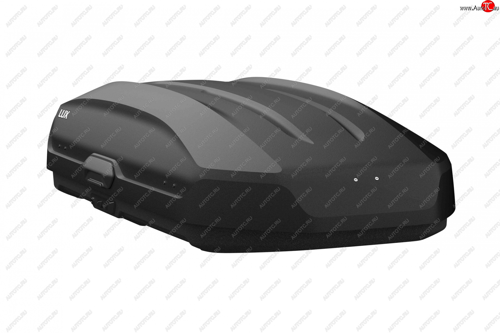 43 399 р. Багажный бокс (450 л 175х85х40 см, двусторонний) LUX TAVR 175   (черный матовый)  с доставкой в г. Вологда