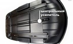 22 749 р. Багажный бокс Broomer Venture (420 л/189x89x40 см) на крышу   (Покрытие: шагрень, Цвет: чёрный)  с доставкой в г. Вологда. Увеличить фотографию 22
