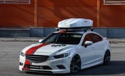 22 749 р. Багажный бокс Broomer Venture (420 л/189x89x40 см) на крышу   (Покрытие: шагрень, Цвет: чёрный)  с доставкой в г. Вологда. Увеличить фотографию 15