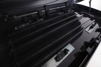 15 399 р. Бокс на крышу INMAX Space (460 л/1860x860x365 мм)   (Цвет: чёрный (глянец))  с доставкой в г. Вологда. Увеличить фотографию 4