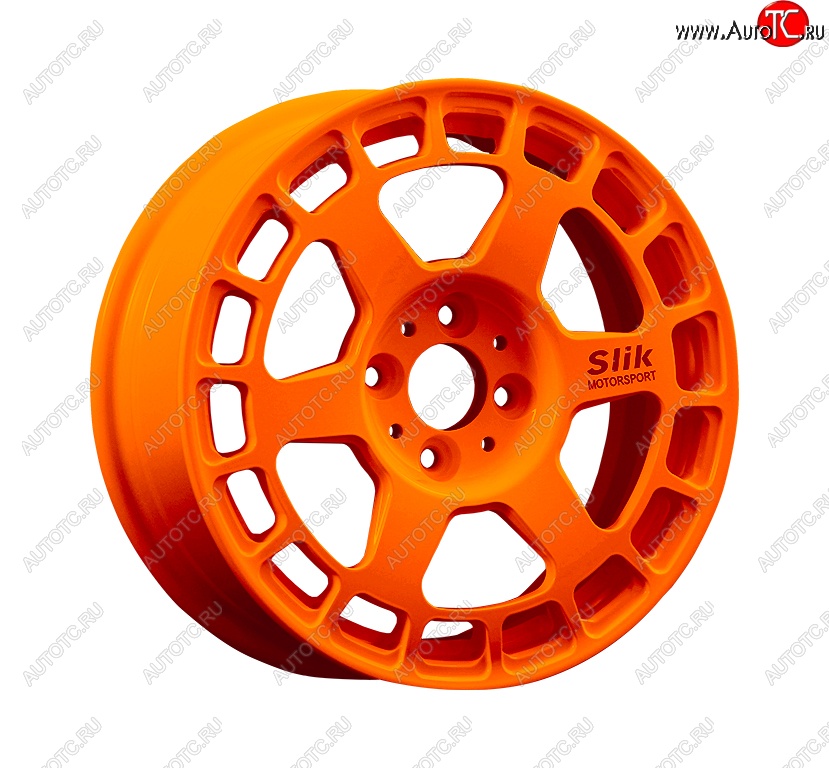 7 540 р. Кованый диск Slik Classic Sport L-151S 6.5x15 Lifan 630 (2013-2014) 4x100.0xDIA54.1xET45.0 (Ярко оранжевый (ORANGE))