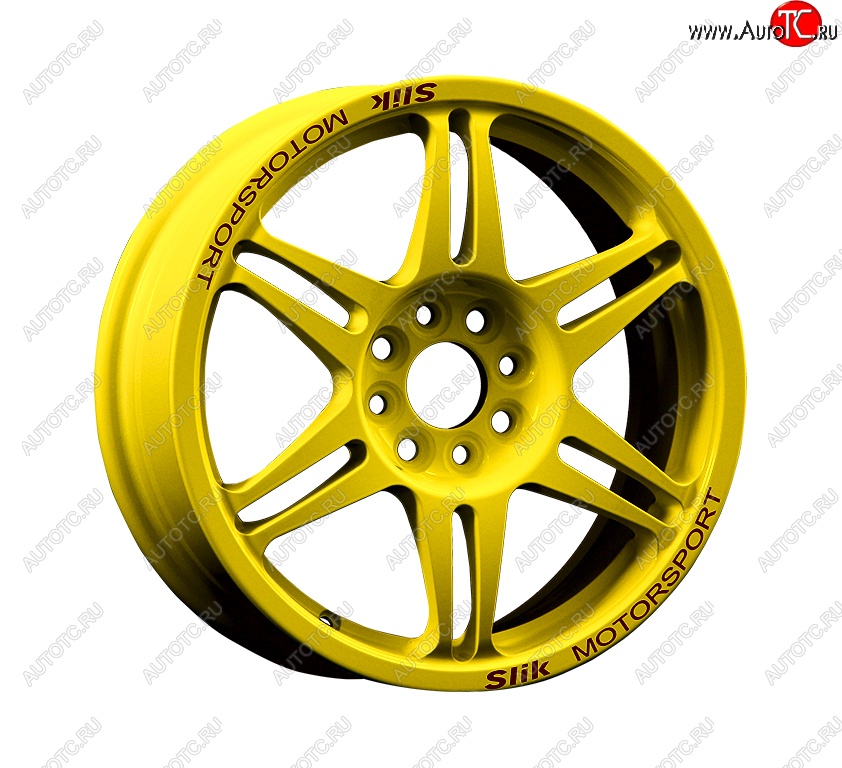 7 499 р. Кованый диск Slik Classic Sport L-152S 6.5x15 Lifan 630 (2013-2014) 4x100.0xDIA54.1xET45.0 (Candy ярко-желтый (Candy YELLOW))
