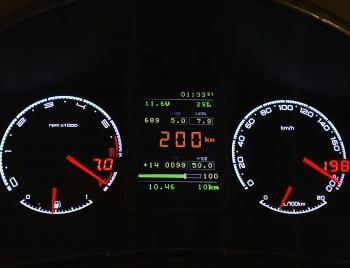 13 999 р. Приборная панель Flash X5 Лада Калина 1118 седан (2004-2013)  с доставкой в г. Вологда. Увеличить фотографию 2