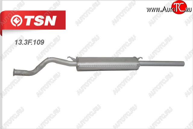 1 349 р. Глушитель TSN Лада 21099 (1990-2004)  с доставкой в г. Вологда