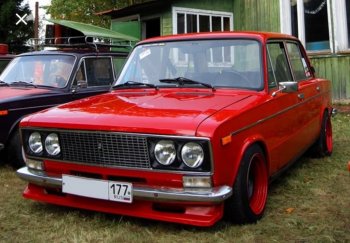 1 199 р. Накладка переднего бампера на Автостайл™ ″Вихур″  Лада 2101 - 2107 (Вариант 1)  с доставкой в г. Вологда. Увеличить фотографию 6