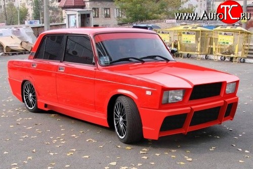 4 749 р. Передний бампер Fayter Лада 2106 (1975-2005) (Неокрашенный)  с доставкой в г. Вологда