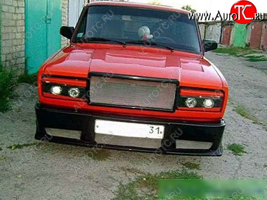 1 999 р. Передний бампер GT Лада 2106 (1975-2005) (Неокрашенный)  с доставкой в г. Вологда