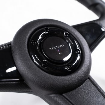 3 389 р. Рулевое колесо Sport Extrim Delux (Ø360 мм) Лада нива 4х4 2121-80 ФОРА (1995-2011) (Черный)  с доставкой в г. Вологда. Увеличить фотографию 3