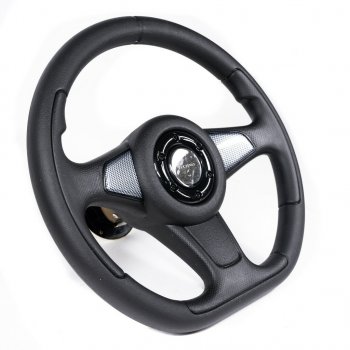 3 399 р. Рулевое колесо Sport Extrim Delux (Ø360 мм) Лада 2114 (2001-2014) (Карбон)  с доставкой в г. Вологда. Увеличить фотографию 2