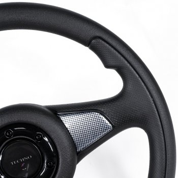 3 399 р. Рулевое колесо Sport Extrim Delux (Ø360 мм) Лада 2114 (2001-2014) (Карбон)  с доставкой в г. Вологда. Увеличить фотографию 3