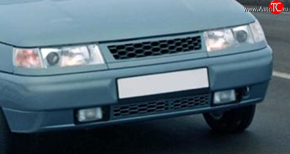 399 р. Вставка в нижнюю часть бампера Stan Лада 2110 седан (1995-2007) (Неокрашенная)  с доставкой в г. Вологда