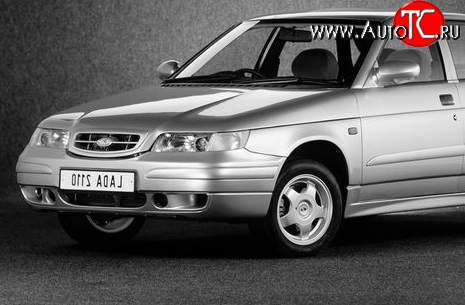 8 399 р. Крыло переднее левое Стандартное М Лада 2110 седан (1995-2007) (Окрашенное)  с доставкой в г. Вологда