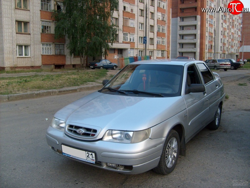 899 р. Решетка радиатора М-ка Лада 2110 седан (1995-2007) (Неокрашенная)  с доставкой в г. Вологда