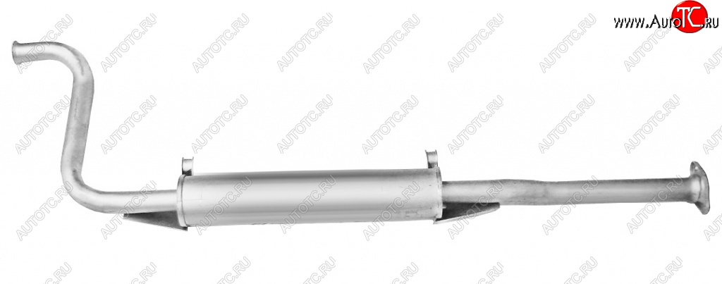 1 699 р. Резонатор (после 2007 г.) Автоглушитель-НН Лада 2110 седан (1995-2007)  с доставкой в г. Вологда