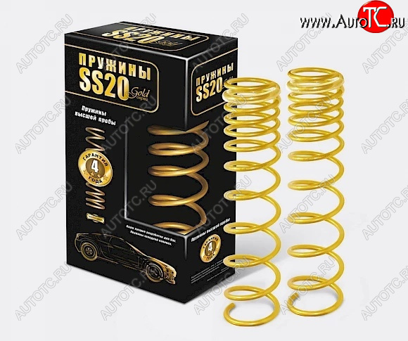 6 359 р. Пружины передние SS20 серии Gold Progressive Лада 2110 седан (1995-2007)  с доставкой в г. Вологда