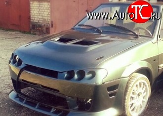 7 699 р. Пластиковый капот Bad Boy Evo-Style Лада 2113 (2004-2013) (Неокрашенный)  с доставкой в г. Вологда