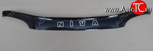 999 р. Дефлектор капота Russtal Chevrolet Niva 2123 дорестайлинг (2002-2008)  с доставкой в г. Вологда