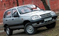 2 499 р. Накладки на двери (молдинги) Стандарт  Chevrolet Niva  2123 (2002-2008), Лада 2123 (Нива Шевроле) (2002-2008) (Неокрашенные)  с доставкой в г. Вологда. Увеличить фотографию 2
