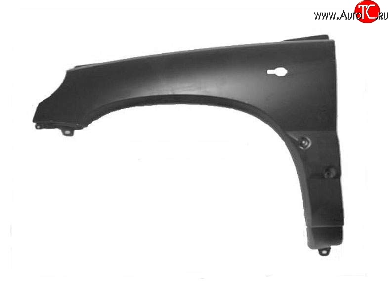 6 299 р. Крыло переднее левое Стандартное Chevrolet Niva 2123 дорестайлинг (2002-2008) (Окрашенное)  с доставкой в г. Вологда